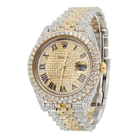 diamond watch real vs fake|faux diamond watch for men.